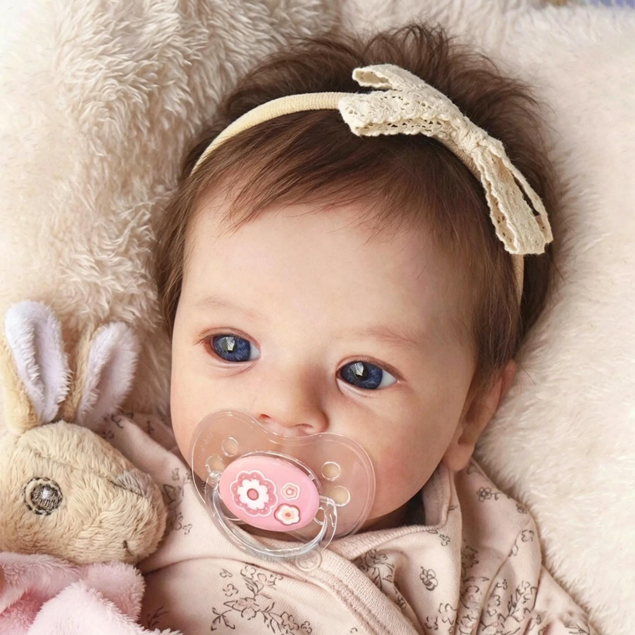 Amazon.com: Zero Pam Realistic Reborn Baby Dolls Girl Eyes Open